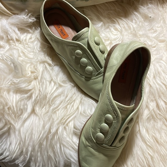 Mix Mooz light green flat, worn a few times - Picture 3 of 6